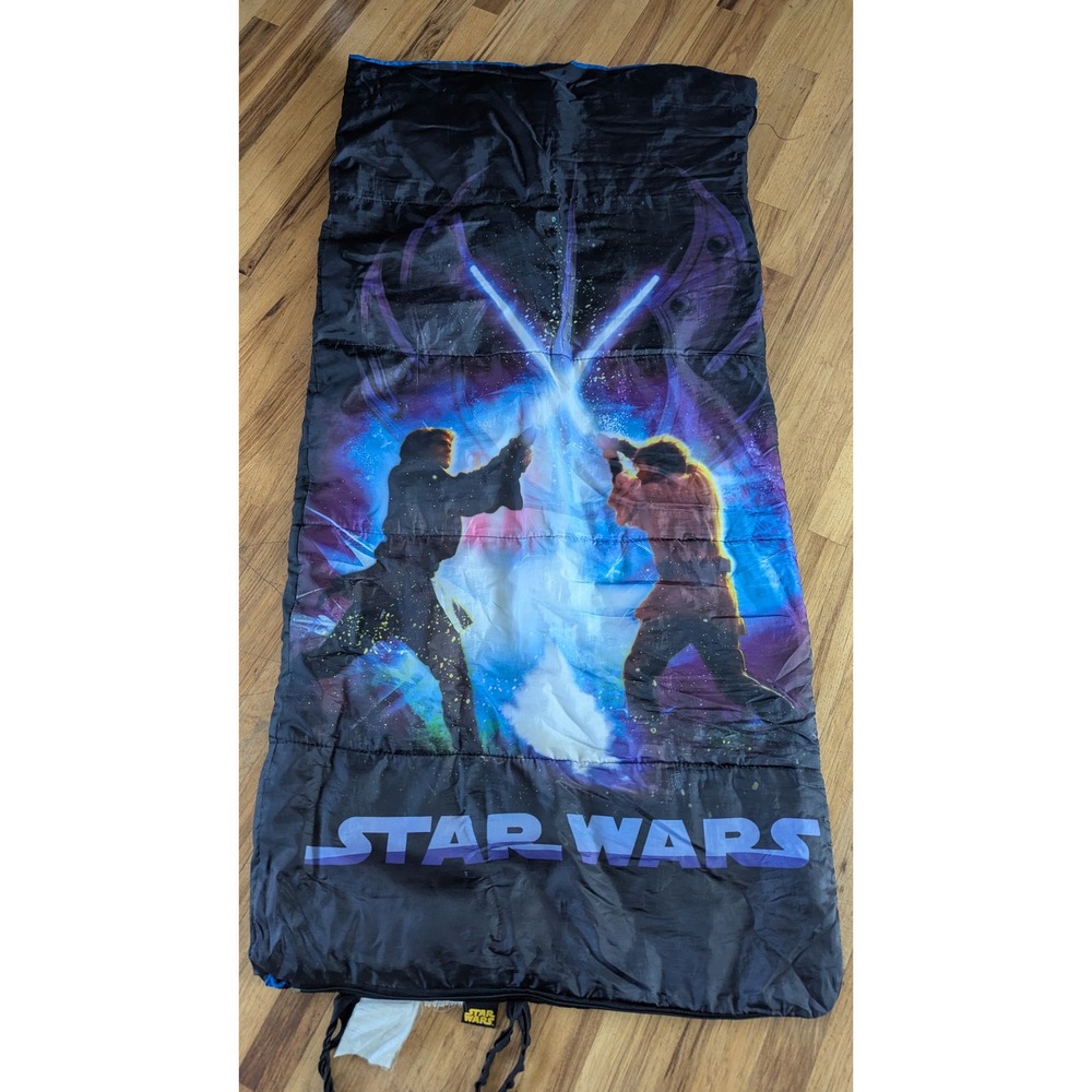 00s Star Wars Anakin vs Obi-Wan Kenobi Sleeping Bag Revenge of‎ the Sith